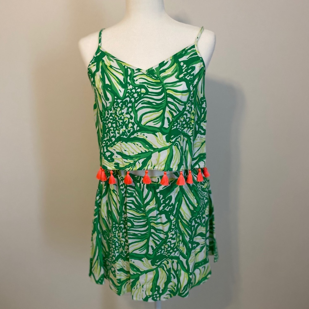 Lilly Pulitzer Two Piece Skort Set